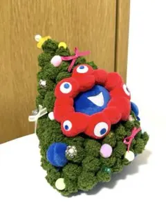 ぬいぐるみのお洋服　クリスマスツリー　リアルグリーン