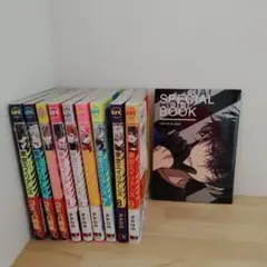 東京エイリアンズ 1-9巻セット + SPECIAL BOOK、ハガキ