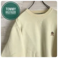 トミーフィルフィガー ☆ オールドトミー ワンポイント刺繍ロゴ スウェット
