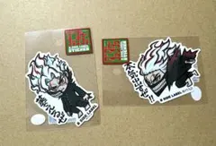 ダンダダン　ステッカー　B-SIDE LABEL オカルン　2枚セット