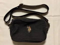 U.S. POLO ASSN. ショルダーバッグ ブラックのサムネイル