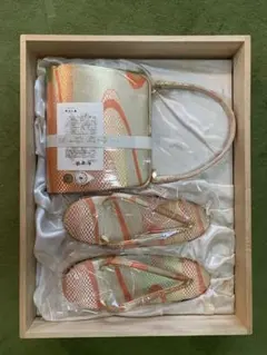 和装バック、草履