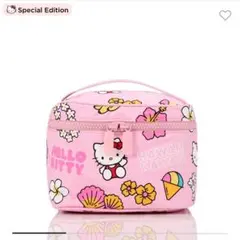 値下 アロハコレクション！ハローキティ トートバッグ ポーチ ピンク