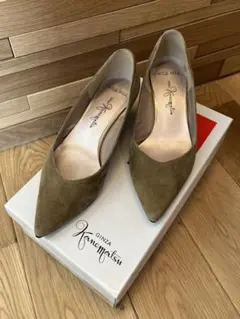 銀座かねまつ　パンプス　21.5センチ