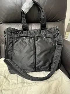 PORTER タンカー 2WAYトートバッグ 黒