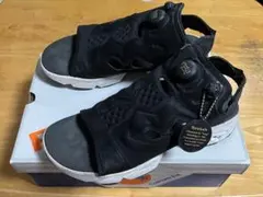 美品箱付き リーボック ポンプヒューリー サンダル 25cm ブラック