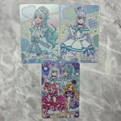 キラキラカードグミ リリアン ニャミー わんプリ集合 3枚セット