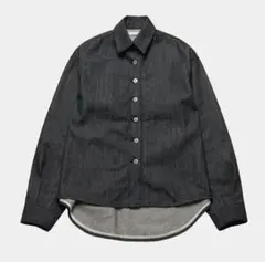 さと様専用】STUDIO R330デニムシャツジャケットDARK INDIGO - メルカリ