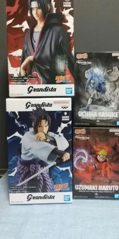Grandista フィギュア うちはサスケ うずまきナルト いたち 4体セット