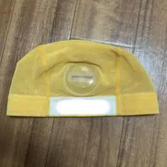 ルネサンス メッシュ水泳帽 イエロー Lサイズ