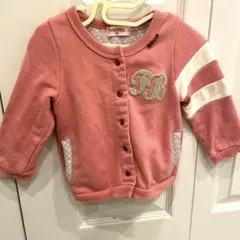 ティンカーベル スタジャン 80サイズ ピンク 女の子