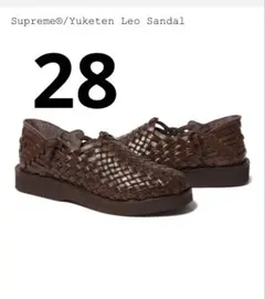 Supreme YUKETEN Leo Sandal Black 27.5cm - メルカリ