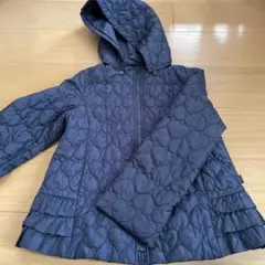 KUMIKYOKU ハート型キルティング 中綿コート