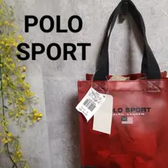 ポロスポーツ　クリアハンドバッグ　ポロラルフローレン