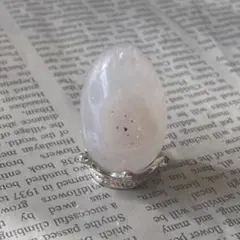 瑪瑙 アゲート 2回結晶 卵 天然石 パワーストーン