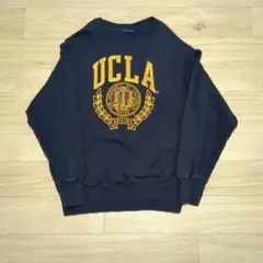 UCLA カレッジスウエット サイズＭ ネイビー フェード クルーネックのサムネイル