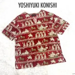 YOSHIYUKI KONISHI ヨシユキコニシ 総柄 半袖カットソーのサムネイル