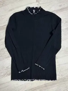 ブラック 長袖カットソー サイズ120