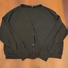 黒のカーディガン Mサイズ ポリエステル100%