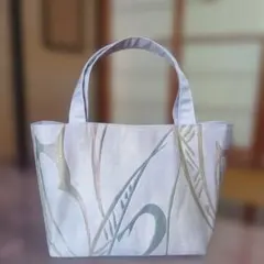訳あり商品帯リメイクハンドメイドトートバッグ