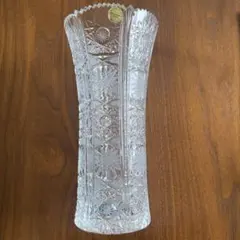 トルコ　アナトリアクリスタル花瓶 約23cm