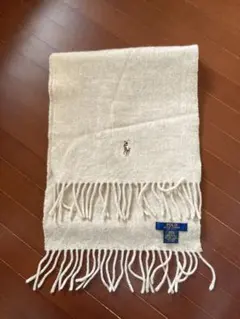 Polo Ralph Lauren アイボリー マフラー