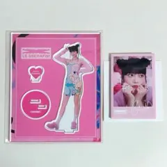 LE SSERAFIM ルセラフィム ポップアップ アクスタ 缶バッジ ウンチェ