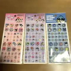 タイルみたいなシール　たまごっち　パワパフ