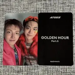 ATEEZ applemusic ユニットトレカ ホンジュン ソンファ② - メルカリ