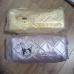 サンリオキャラクターズ当たりくじ ポムポムプリン クロミ ポーチ