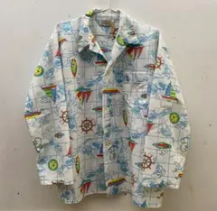 60’s 70’s Sullcraft Pajama Shirt.