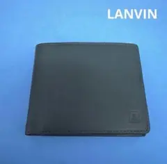 LANVIN collection ランバン　グリーンレザーウォレット　折り財布