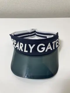 PEARLY GATES サンバイザー チェック柄 - メルカリ