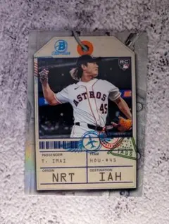 【RC】Topps Bowman 今井達也 Travel Tags #TT4