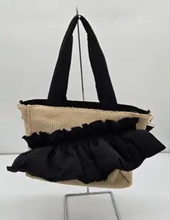 新品☆トラノイ TRANOI☆フリルバッグ S ブルー - メルカリ