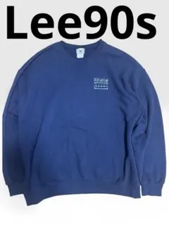 Lee スウェット ネイビー DCH Cath Lab 90s