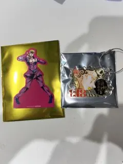 ジョジョワールド ワイヤーキーホルダー ジョルノ