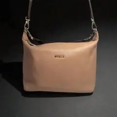 良品 FURLA レザー 2way ショルダーバッグ ハンドバッグ 鞄 ソフィー