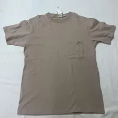 S/S Goodwear グッドウェアー 半袖Tシャツ ポケット付 L ベージュ