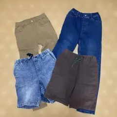 GU しまむら ズボン パンツ ハーフパンツ ジーパン 140㎝ まとめ売り