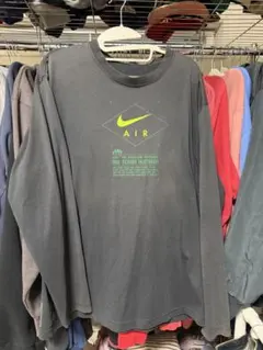 90s 00s Nike AIR 長袖カットソー Mサイズ