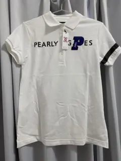 【PEARLY GATES 】半袖ポロシャツ ホワイト【新品タグ付き】