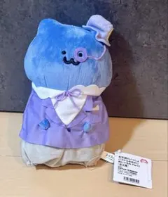 お文具といっしょ パステルおめかしぬいぐるみ 猫