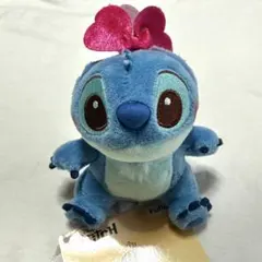 【新品タグ付き】ディズニー　スティッチ　うさ耳むすびマスコットのサムネイル
