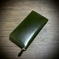 HORWEEN☆クロムエクセル☆USA☆ラウンドファスナー長財布 - メルカリ