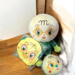 メロンパンナちゃん ぬいぐるみ 3点セット