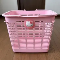 希少ハローキティ　大型バスケット sanrio ハローキティ バスケット : サンリオオンラインショップ