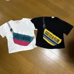 男の子半袖110 はやぶさ&ドクターイエロー