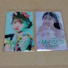 FRUITSZIPPER 櫻井優衣∶クリアカード2枚セット