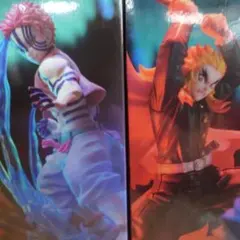 鬼滅の刃 XrossLink 煉獄杏寿郎 猗窩座 フィギュア ２種セット